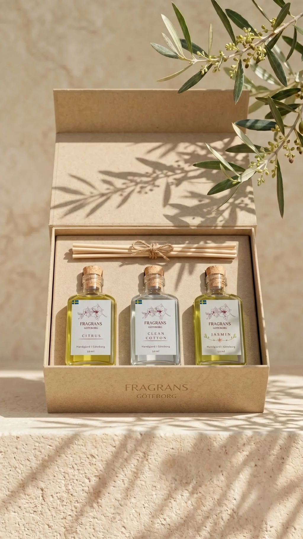 3x-50ML Källan Fragrans Göteborg