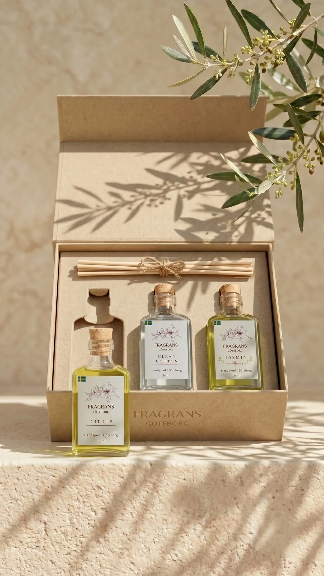 3x-50ML Källan Fragrans Göteborg