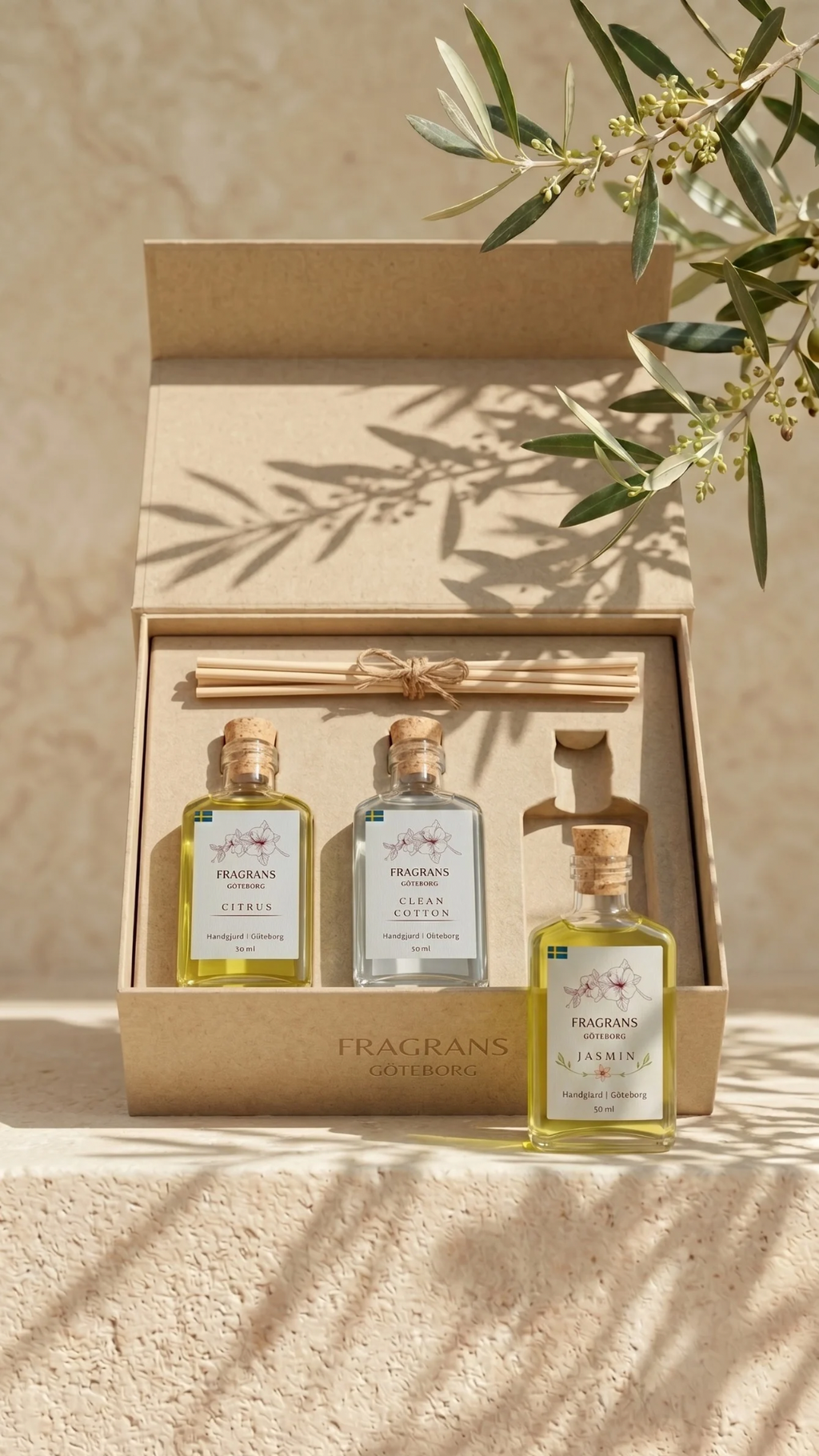 3x-50ML Källan Fragrans Göteborg
