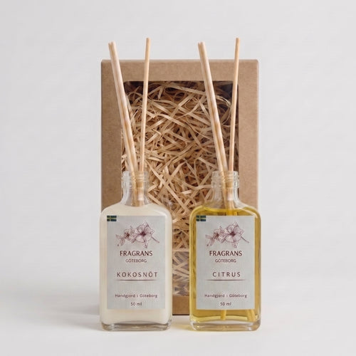 2x50ml Doftpinnar Källan Citrus & Kokosnöt Fragrans Göteborg