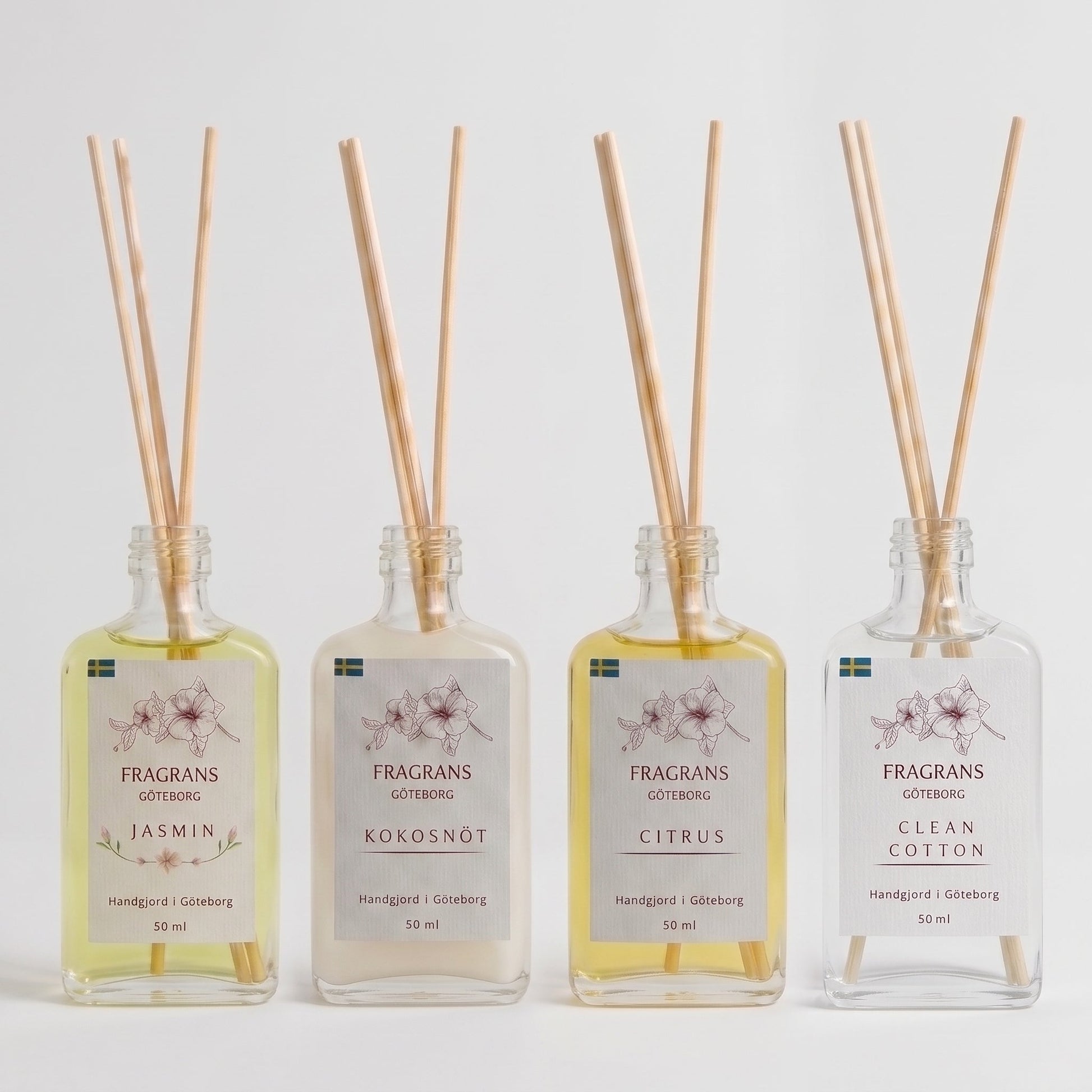 Hempaket - 4x50ML Fragrans Göteborg