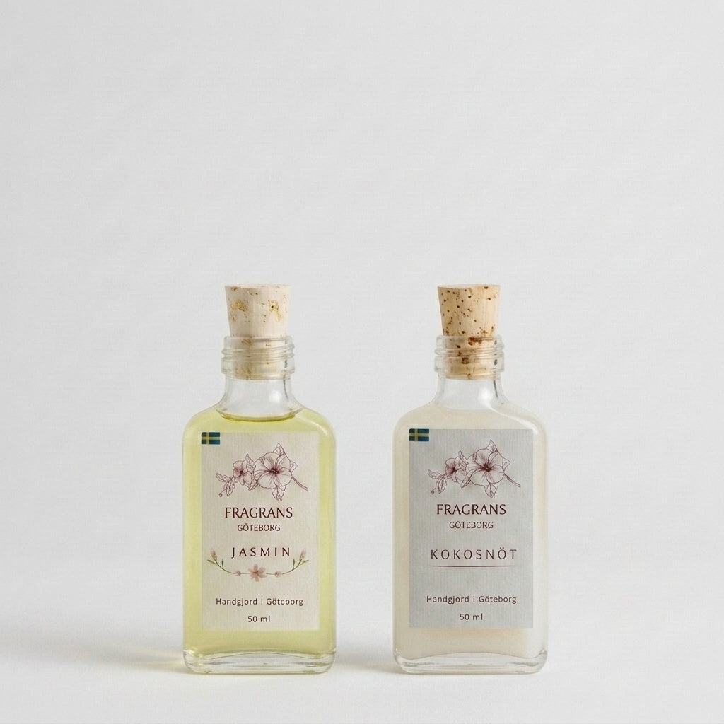 2x50ml Doftpinnar Källan Jasmine & Kokosnöt Fragrans Göteborg