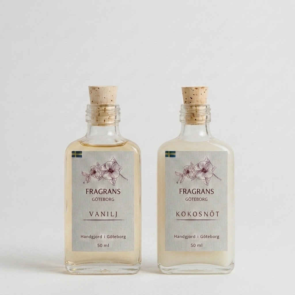 2x50ml Doftpinnar Källan Vanilj & Kokosnöt Fragrans Göteborg
