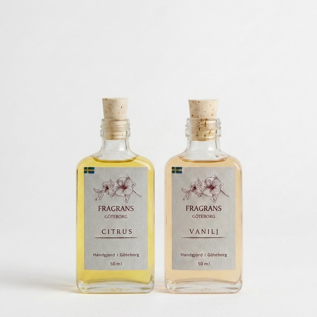 2x50ml Doftpinnar Källan Citrus & Vanilj Fragrans Göteborg