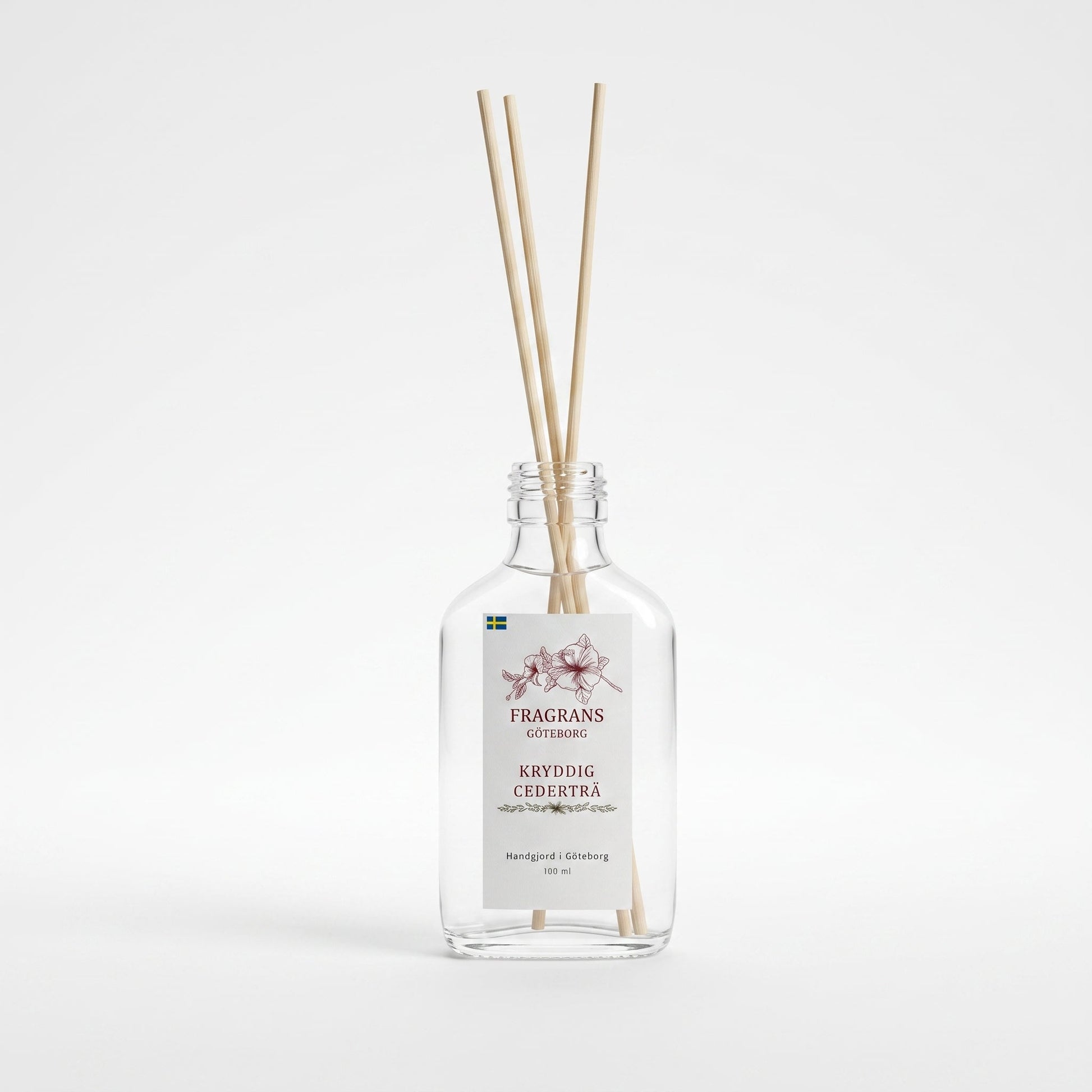 Kryddig Cederträ Doftpinnar - Källan 100ML Fragrans Göteborg