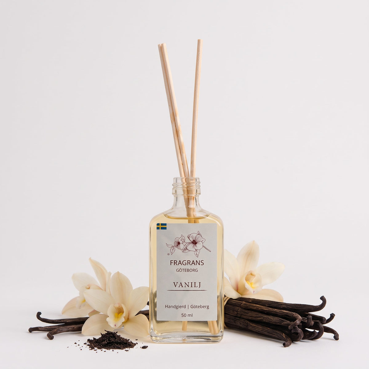Vanilj Doftpinnar - Källan 50ML Fragrans Göteborg