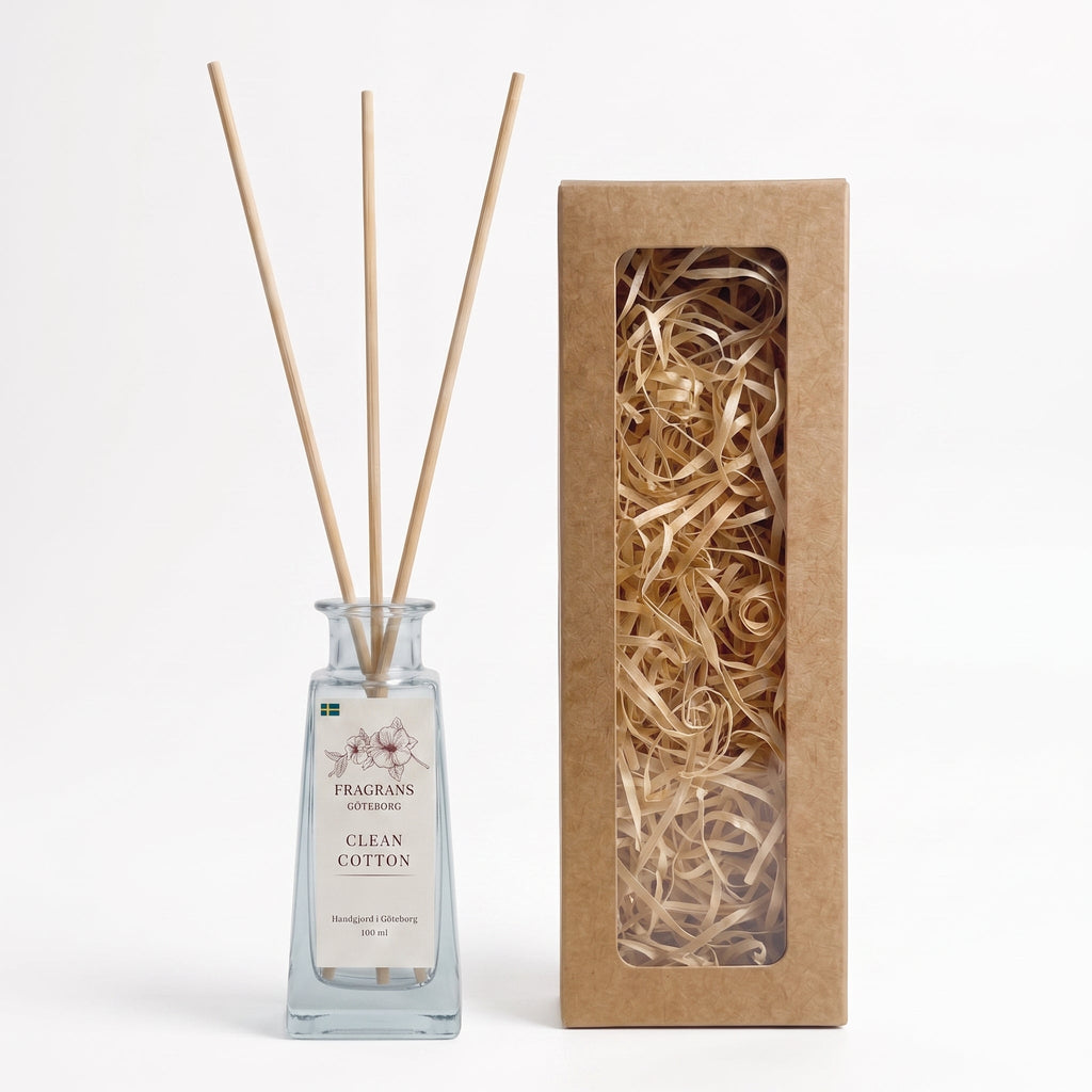 Clean Cotton Doftpinnar - Vessel 100ML Fragrans Göteborg