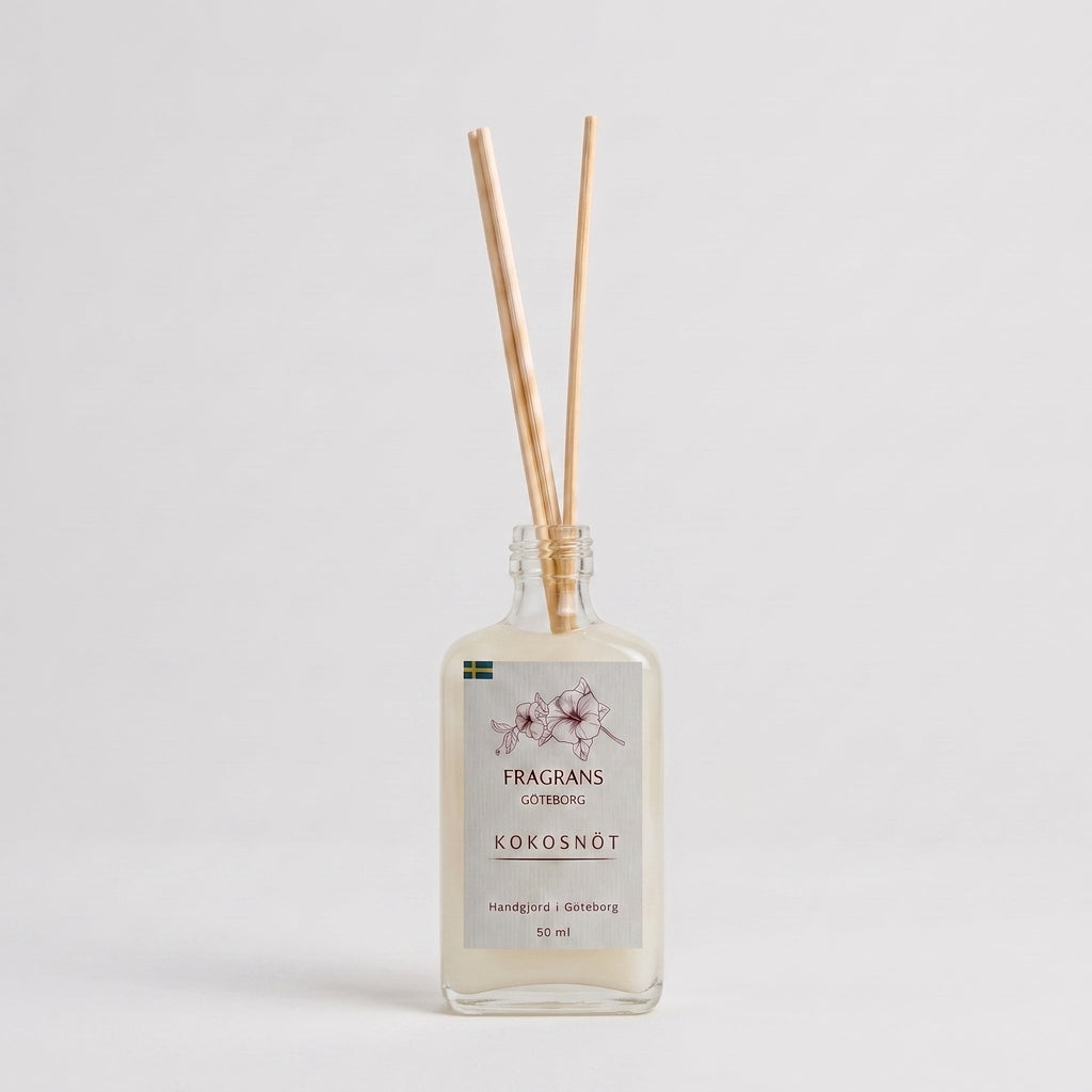 Kokosnöt Doftpinnar - Källan 50ML Fragrans Göteborg