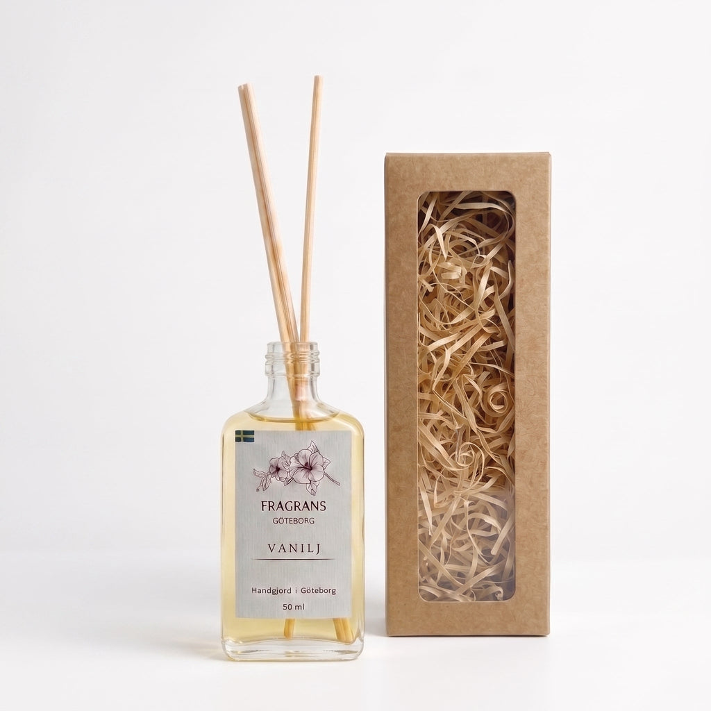 Vanilj Doftpinnar - Källan 50ML Fragrans Göteborg