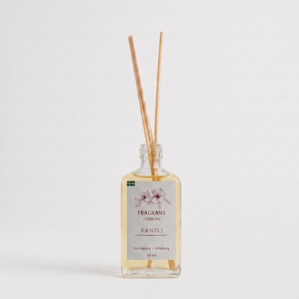 Vanilj Doftpinnar - Källan 50ML Fragrans Göteborg