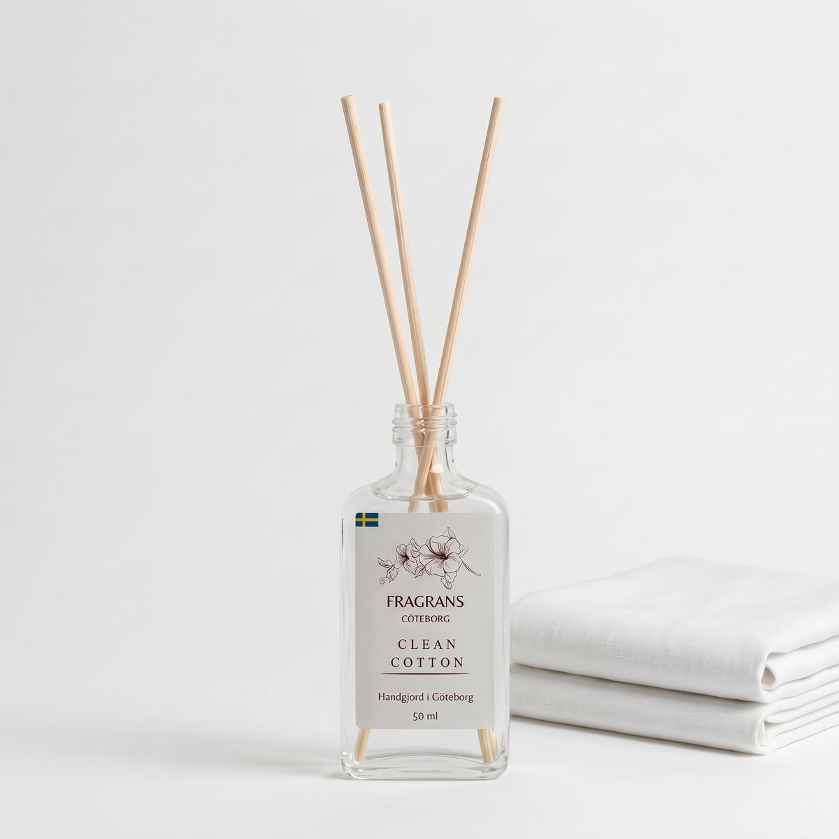 Clean Cotton Doftpinnar - Källan 50ML Fragrans Göteborg