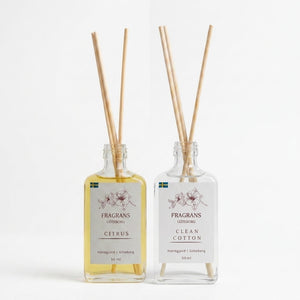 Duo pack Doftpinnar Citrus & Clean Cotton Fragrans Göteborg
