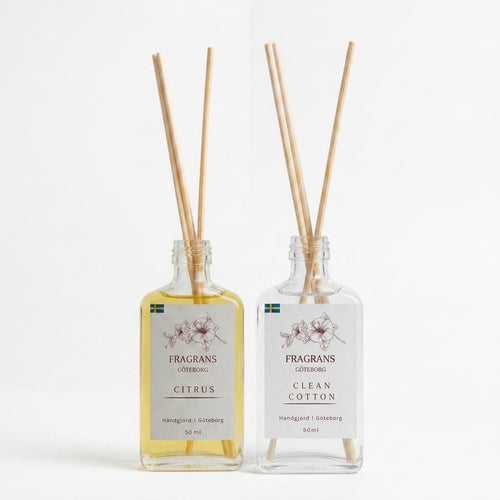 Duo pack Doftpinnar Citrus & Clean Cotton Fragrans Göteborg