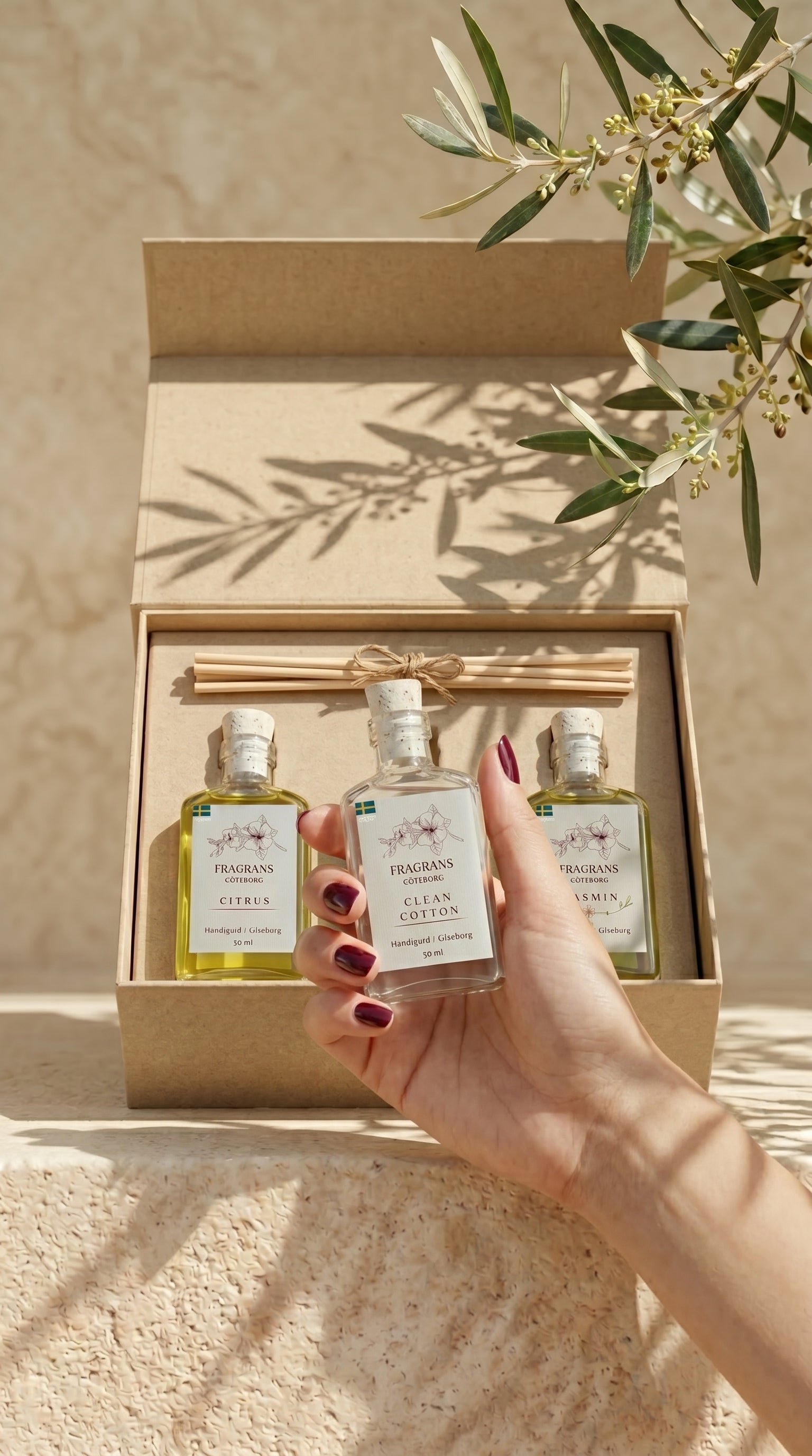 3x-50ML Källan Fragrans Göteborg