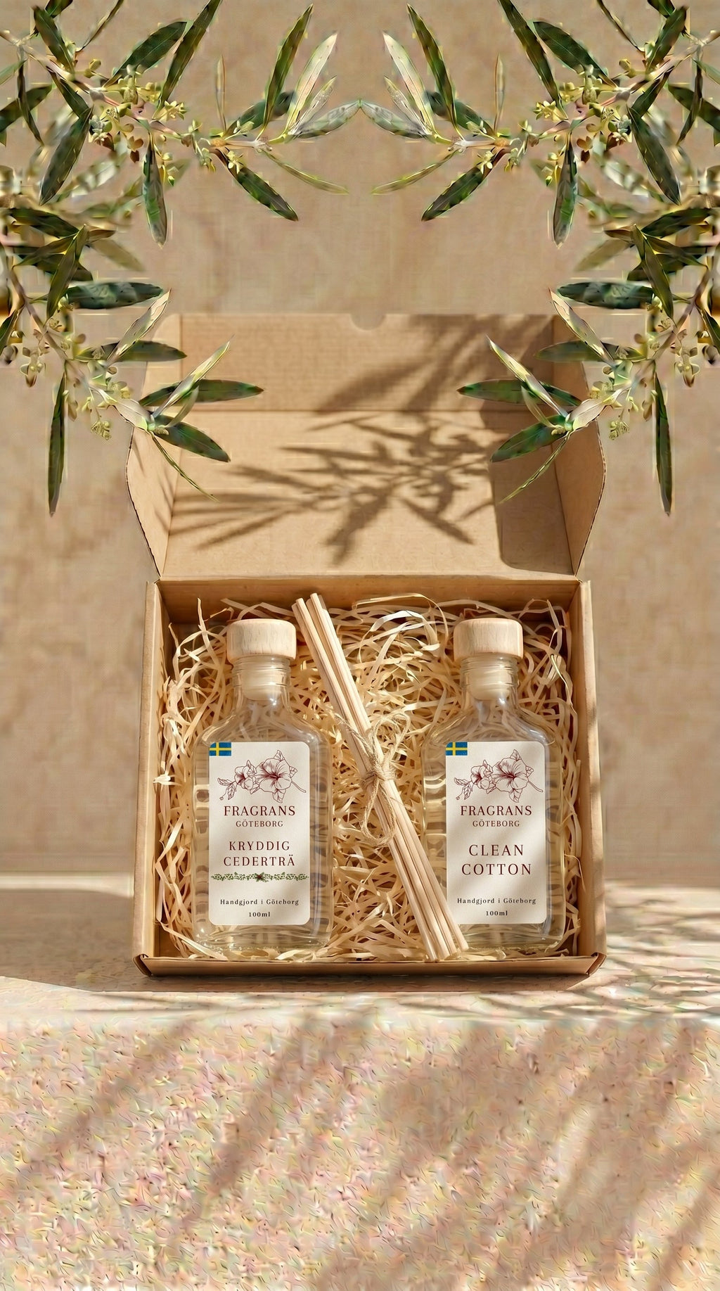 Källan Duo Paket - 2x100ml Doftpinnar | Fragrans Göteborg Fragrans Göteborg