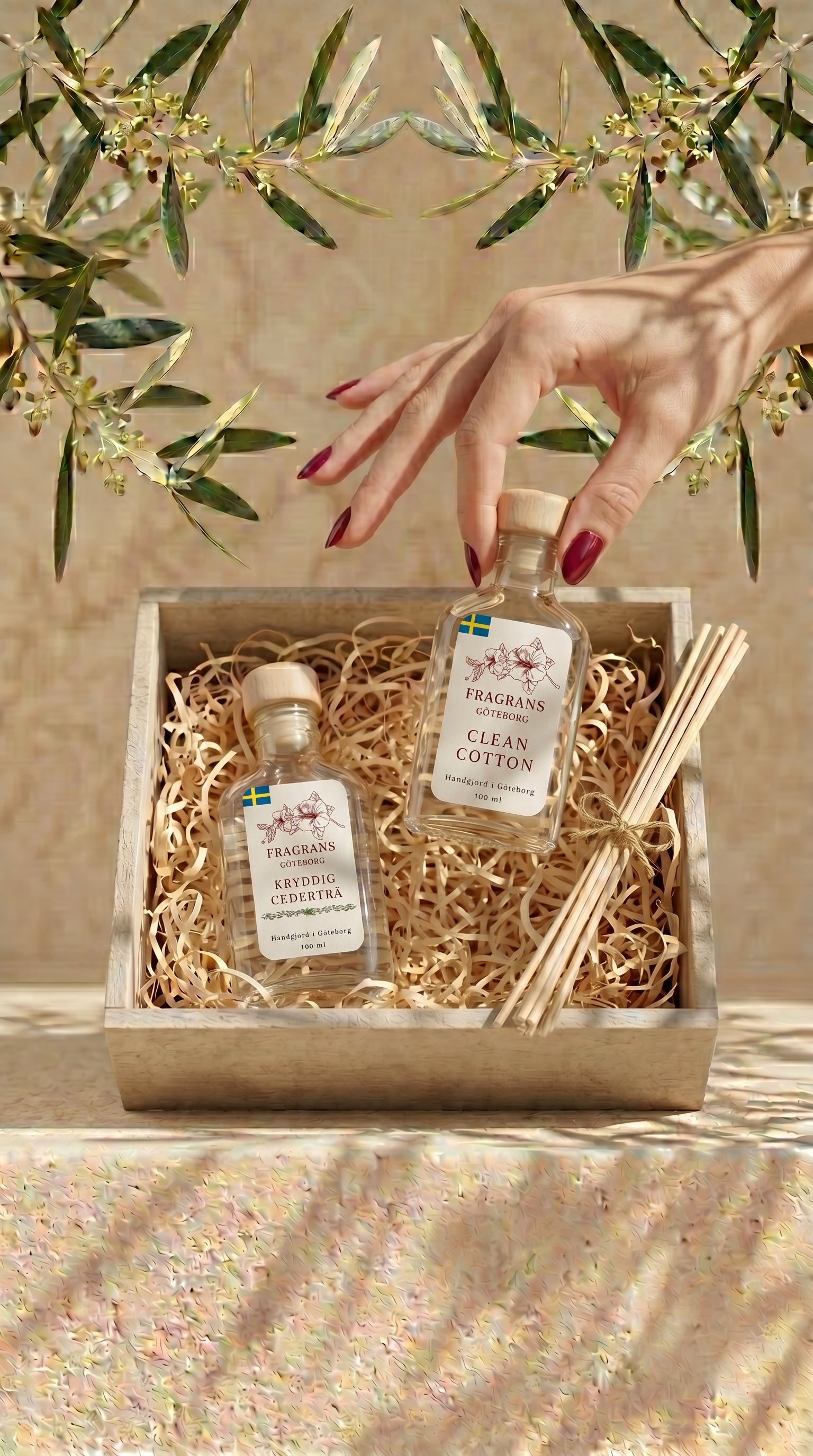 Källan Duo Paket - 2x100ml Doftpinnar | Fragrans Göteborg Fragrans Göteborg