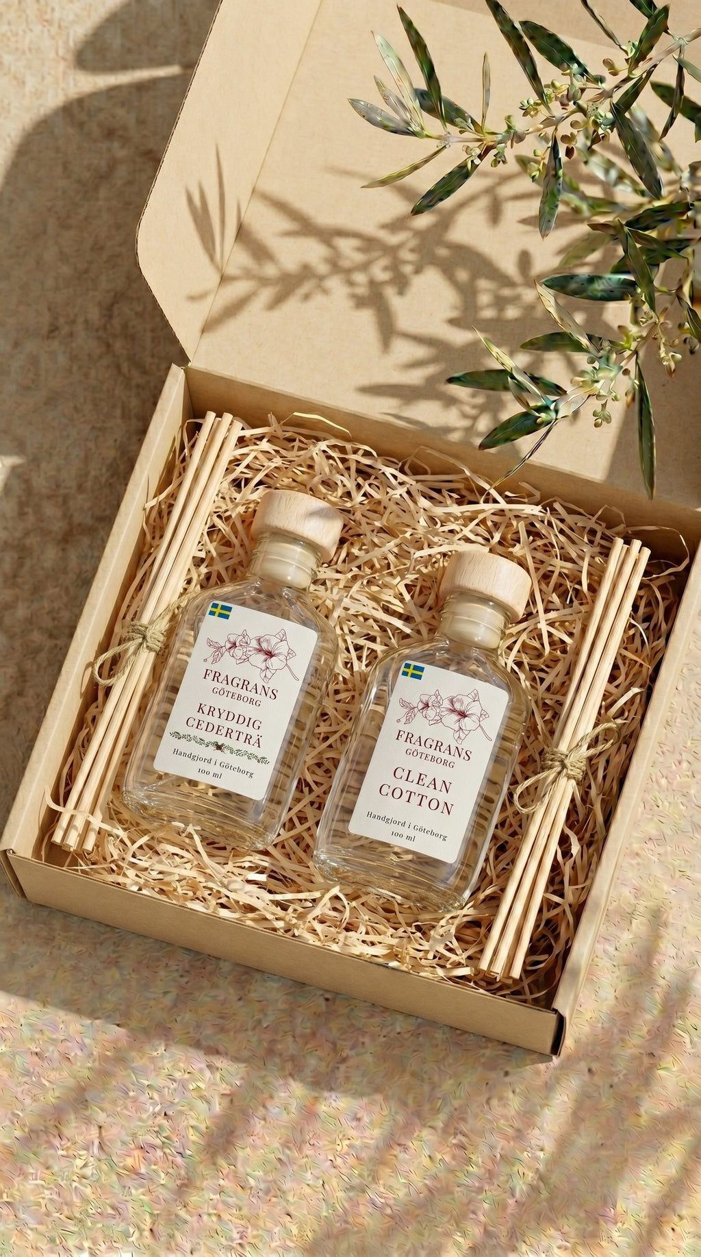 Källan Duo Paket - 2x100ml Doftpinnar | Fragrans Göteborg Fragrans Göteborg